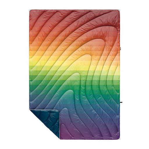 Rumpl Original Puffy Blanket – Rainbow Fade Review