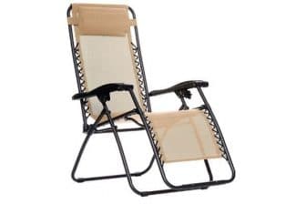 Amazon Basics Outdoor Zero-Gravity Lounge Chair