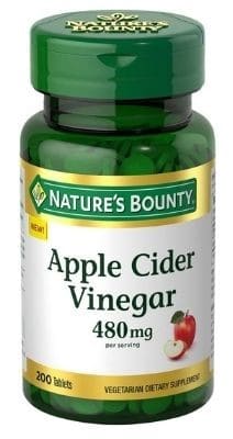 Nature's Bounty Apple Cider Vinegar Dietary Supplements